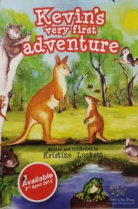 Cover of Kevins First Adventure by Kristine Lockett for Green Olive Press