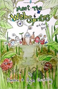 Cover of Meet the Websprites by Ryan and Emma Grimbly